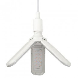 Лампа светодиодная FITO-24W-RB-E27-FOLD 24Вт Е27 3-лепестковая для растений красн./син. спектр Эра Б0061428