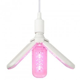 Лампа светодиодная FITO-24W-RB-E27-FOLD 24Вт Е27 3-лепестковая для растений красн./син. спектр Эра Б0061428