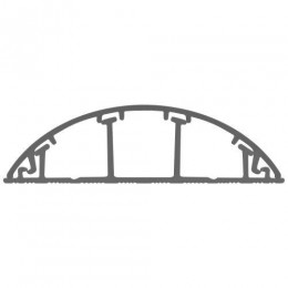 Кабель-канал 70х16 L2000 напольный сер. RAL 7046 KK-70-16-FG Эра Б0061690