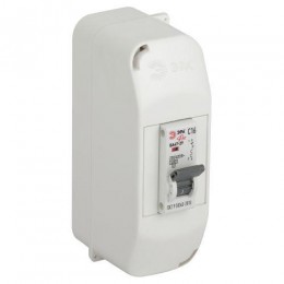 Корпус пластиковый КМПн 1/2 IP20 навесной SIMPLE бел. ЭРА Б0062279