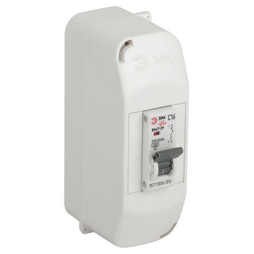 Корпус пластиковый КМПн 1/2 IP20 навесной SIMPLE бел. ЭРА Б0062279