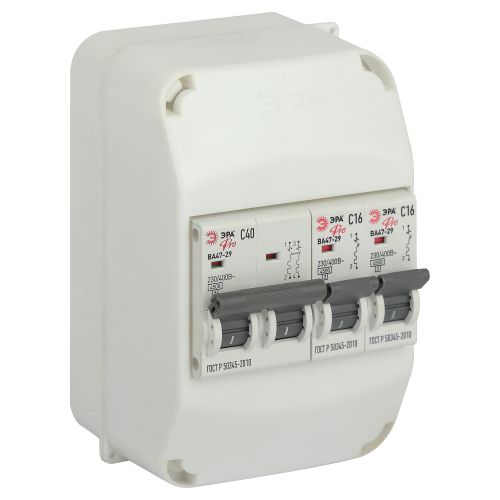 Корпус пластиковый навесной ЭРА SIMPLE КМПн 1/4 IP20 бел. ЭРА Б0062282