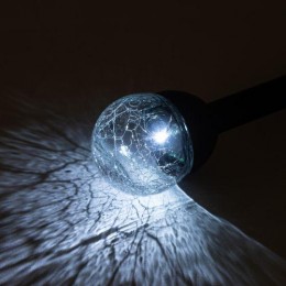 Светильник садовый Капля холодный белый высота 33см 1LED на солнечной батарее Эра Б0062363