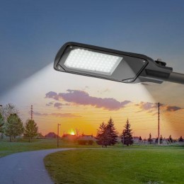 Светильник светодиодный SPP-504-0-50K-050 50Вт 5000К IP65 5000лм КСС Д DOB SMD 48мм уличный черн. Эра Б0062692