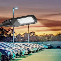 Светильник светодиодный SPP-504-0-50K-050 50Вт 5000К IP65 5000лм КСС Д DOB SMD 48мм уличный черн. Эра Б0062692