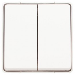 Выключатель Эксперт 11-1504-01 двойн. IP55 10АХ-250В ОУ бел. Эра Б0063257