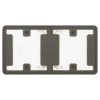Розетка Эксперт 11-2503-01 2х2P+E гориз. IP55 16А-250В ОУ бел. Эра Б0063264