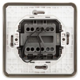 Выключатель Эксперт 11-1522-01 с подсветкой IP55 10АХ-250В СУ бел. Эра Б0063279