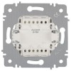 Выключатель 2-кл. СП Accent 6-104-01 10А IP20 250В AL/CU бел. Intro Б0063452