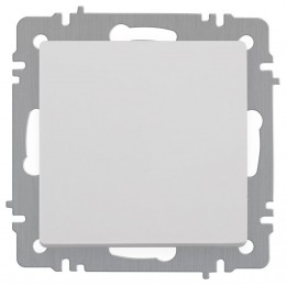 Выключатель 1-кл. СП Accent 6-101-01 10А IP20 250В AL/CU бел. Intro Б0063469