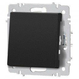 Переключатель 1-кл. СП Accent 6-103-05 10А IP20 250В AL/CU антрацит Intro Б0063470