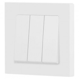 Выключатель 3-кл. СП Accent 6-106-01М 10А IP20 250В AL/CU бел. матов. Intro Б0063532