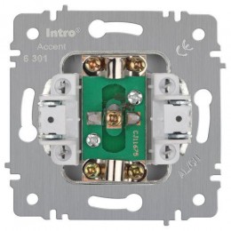 Розетка телевизионная одиночная TV СП Accent 6-301-01 IP20 бел. Intro Б0063601