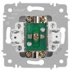 Розетка телевизионная одиночная TV СП Accent 6-301-01М IP20 бел. матов. Intro Б0063603