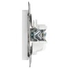 Розетка 1-м СП Accent 6-201-01 16А IP20 250В 2Р AL/CU бел. Intro Б0063653