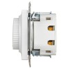 Светорегулятор поворотный СП Accent 6-401-01 600Вт 230В IP20 бел. Intro Б0063668