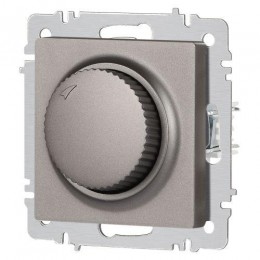 Светорегулятор поворотный СП Accent 6-401-09 600Вт 230В IP20 титан Intro Б0063685