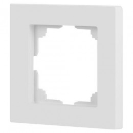 Рамка 1-м СП Accent 6-501-01М бел. матов. Intro Б0063730