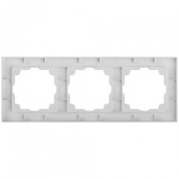 Рамка 3-м СП Accent 6-503-01 бел. Intro Б0063737