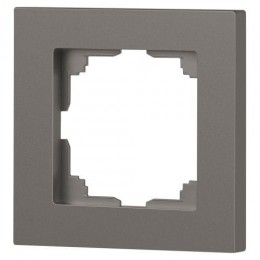 Рамка 1-м СП Accent 6-501-09 титан Intro Б0063769
