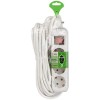 Удлинитель электрический UDL-16-370-ES Greenline 3 розетки с заземлением с выключателем 7м ПВС 3х1кв.мм Эра Б0065012