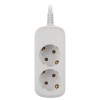 Удлинитель электрический UDL-16-230-E Greenline 2 розетки с заземлением 3м ПВС 3х1кв.мм Эра Б0065065