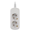 Удлинитель электрический UDL-16-215-E Greenline 2 розетки с заземлением 1.5м ПВС 3х1кв.мм Эра Б0065079