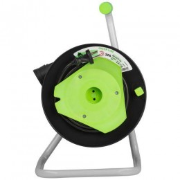 Удлинитель на пластик. катушке 1х15м без заземл. GAZ-2x0.75-15m Greenline ПВС 2х0.75 Эра Б0065096