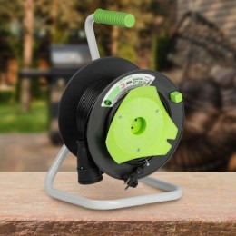 Удлинитель на пластик. катушке 1х30м без заземл. GAZ-2x0.75-30m Greenline ПВС 2х0.75 Эра Б0065111