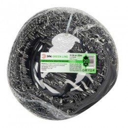 Удлинитель силовой GREEN LINE BUH-6-20m Greenline в бухте 1 розетка без заземления 20м ПВС 2х0.75кв.мм Эра Б0065138