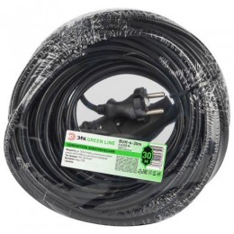 Удлинитель силовой GREEN LINE BUH-6-30m Greenline в бухте 1 розетка без заземления 30м ПВС 2х0.75кв.мм Эра Б0065143