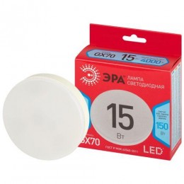 Лампа светодиодная RED LINE LED GX-15W-840-GX70 R 15Вт таблетка 4000К яркий бел. GX70 Эра Б0065470