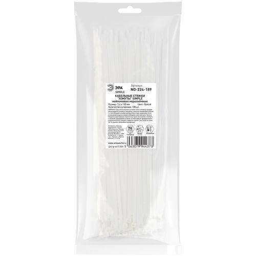 Хомут кабельный Simple 3.6х150 NO-224-189 бел. (уп.100шт) Эра Б0066021