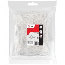 Дюбель-хомут 19-25мм для круглого кабеля NO-224-224 бел. (уп.100шт) Эра Б0066261