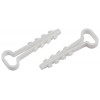 Дюбель-хомут 6-12мм для плоского кабеля NO-225-221 бел. (уп.10шт) Эра Б0066262