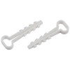 Дюбель-хомут 6-14мм для плоского кабеля NO-225-208 бел. (уп.50шт) Эра Б0066268