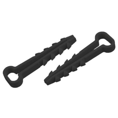 Дюбель-хомут 6-14мм для плоского кабеля NO-225-224 черн. (уп.10шт) Эра Б0066277