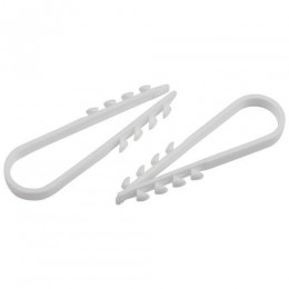 Дюбель-хомут 19-25мм для круглого кабеля NO-224-558 бел. (уп.10шт) Эра Б0066279