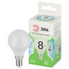Лампа светодиодная GREEN LINE P45-8W-840-E14 GL 8Вт шар 4000К яркий свет бел. E14 Эра Б0067063