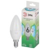 Лампа светодиодная GREEN LINE B35-6W-840-E14 GL 6Вт свеча 4000К яркий свет бел. E14 Эра Б0067109