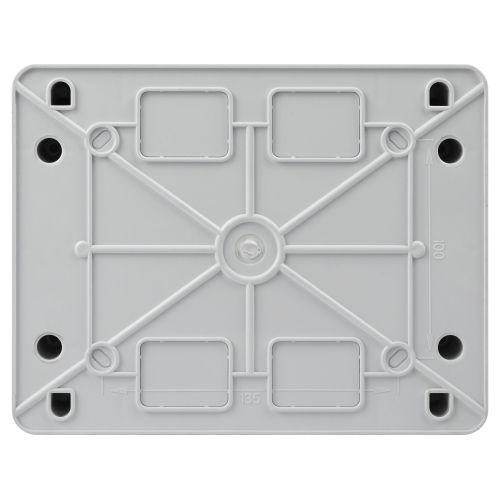 Корпус пластиковый навесной ЩРН-П-8 ЭРА COMFORT IP41 прозр. крышка бел. ЭРА Б0067224