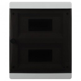 Корпус встраиваемый COMFORT ЩРВ-П-24 IP40 пластик. прозр. крышка бел. Эра Б0067230