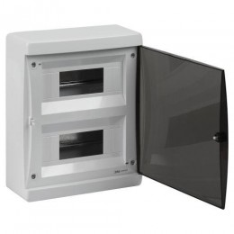 Корпус навесной COMFORT ЩРН-П-18 IP41 пластик. прозр. крышка бел. Эра Б0067239