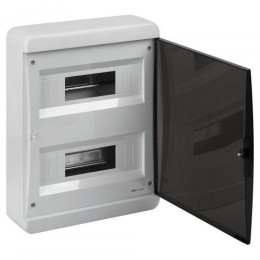 Корпус навесной COMFORT ЩРН-П-24 IP41 пластик.прозр. крышка бел. Эра Б0067244