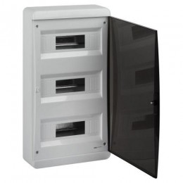 Корпус навесной COMFORT ЩРН-П-36 IP41 пластик. прозр. крышка бел. Эра Б0067248