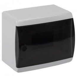 Корпус пластиковый навесной ЩРН-П-6 ЭРА COMFORT IP41 прозр. крышка бел. ЭРА Б0067468