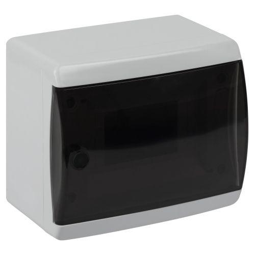 Корпус пластиковый навесной ЩРН-П-6 ЭРА COMFORT IP41 прозр. крышка бел. ЭРА Б0067468