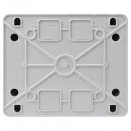 Корпус пластиковый навесной ЩРН-П-6 ЭРА COMFORT IP41 прозр. крышка бел. ЭРА Б0067468