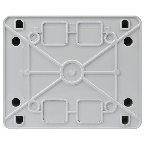 Корпус пластиковый навесной ЩРН-П-6 ЭРА COMFORT IP41 прозр. крышка бел. ЭРА Б0067468