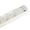 Удлинитель электрический U-3-1.5m-USB-W 3 розетки + 3xUSB A+C 1.5м 10А бел. Эра Б0069075
